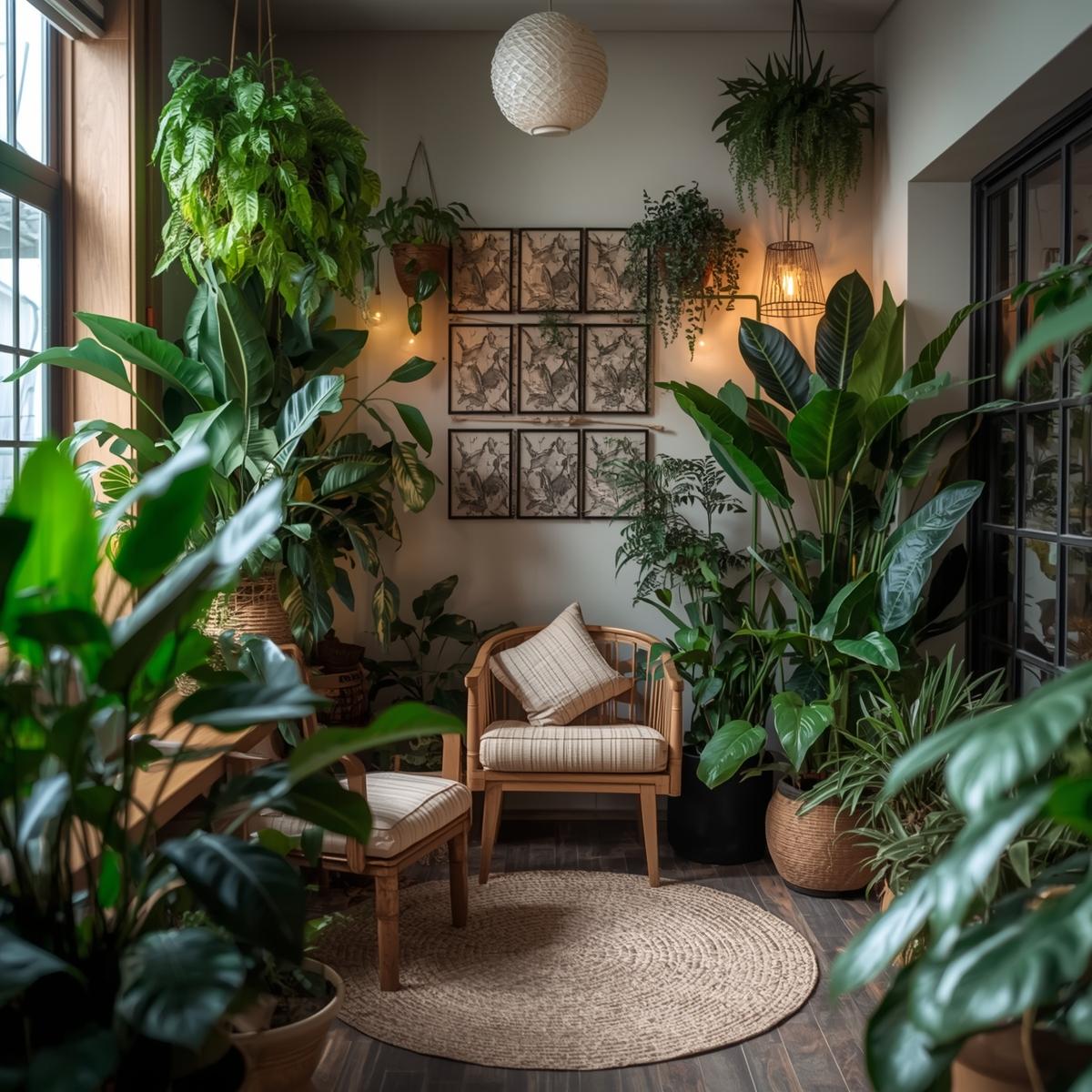 Xorvalenvexralor-team installerar växter på plats